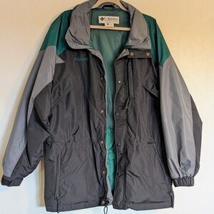 VTG Columbia Williwaw Men's Ski Jacket Down Puffer and Shell 3 in 1 Gorpcore